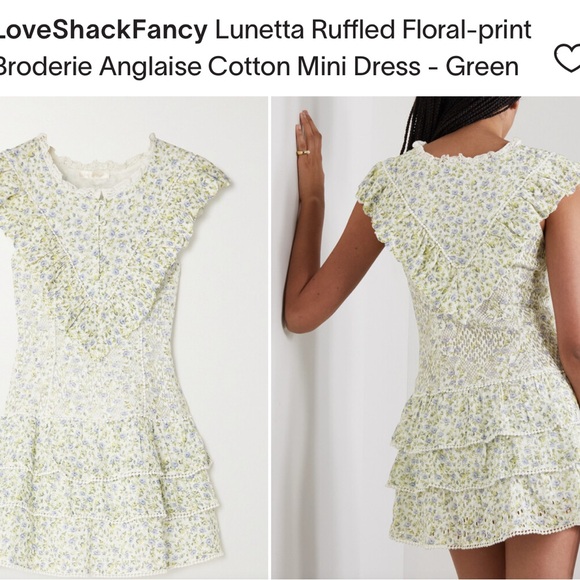 LoveShakeFancy floral cotton mini dress - Picture 8 of 8